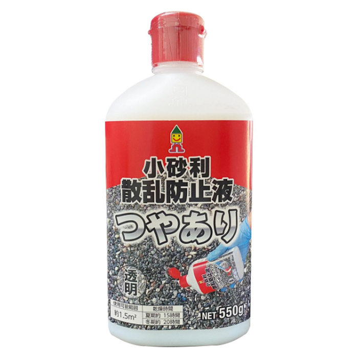 日本ミラコン産業 小砂利散乱防止液　ツヤあり 550g