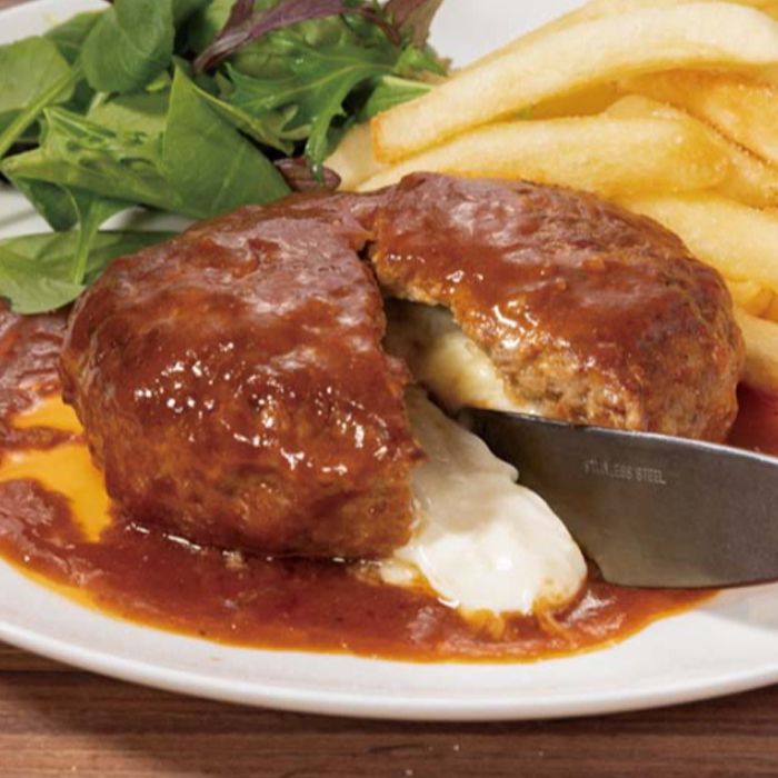 【A8-5】【お中元】おうちで本格派「ガスト」チーズinハンバーグセット-承り締切:2025年7月29日