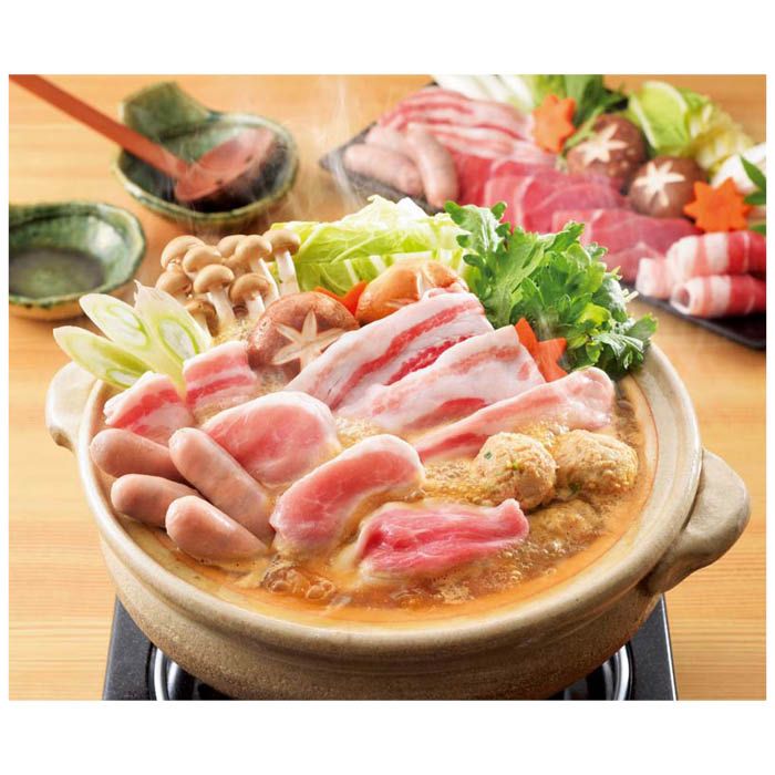 【B854】【お歳暮】霧島黒豚味噌ちゃんこ鍋セット-承り締切:2025年12月11日の説明画像2