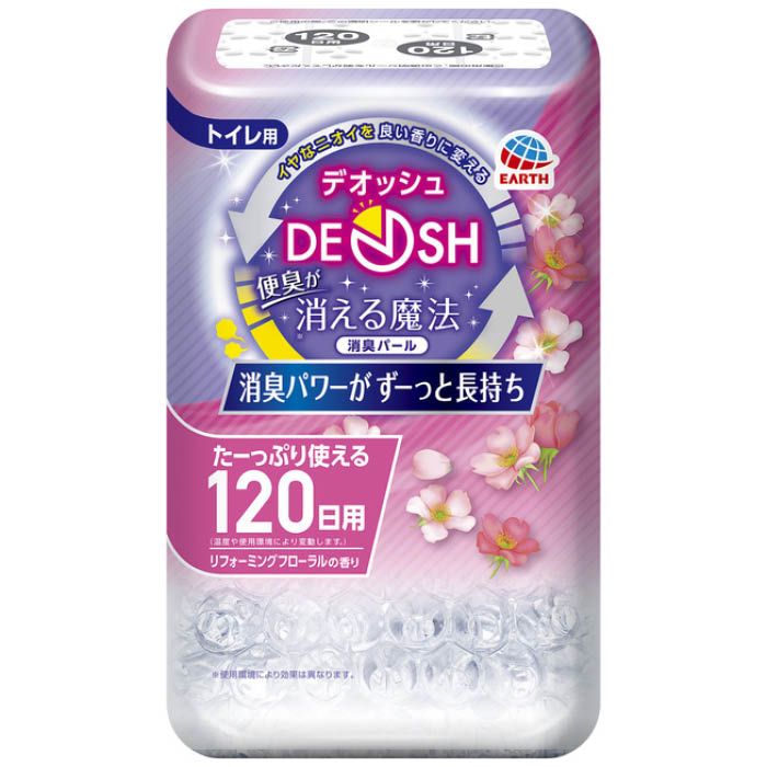 アース製薬 DEOSH消臭パール フローラルの香り