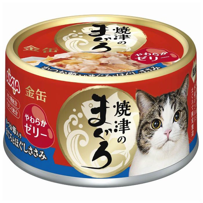 いなば わがまま猫 まぐろ ささみ入り 140gx3缶入×18個 - 通販