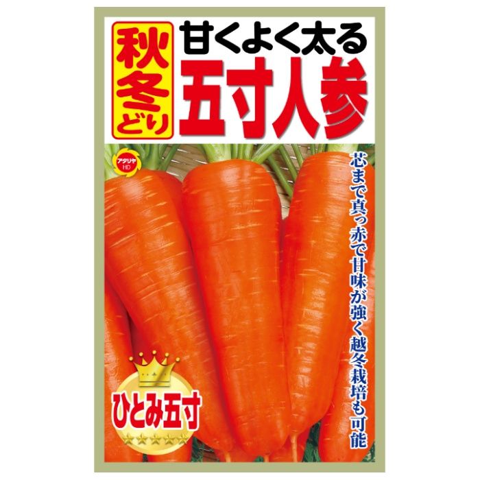 アタリヤ農園 ニンジン 甘くよく太る 秋冬どり人参