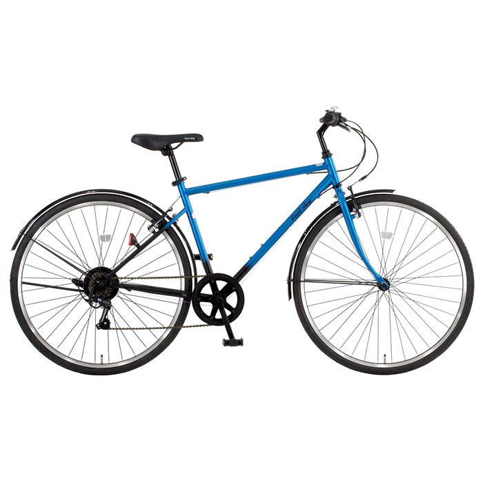 FSクロスバイク 700×32C 6段 ブルー&ブラック
