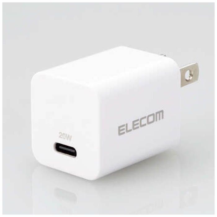 ELECOM USB Power Delivery 20W AC充電器(C×1) MPA-ACCP32WH