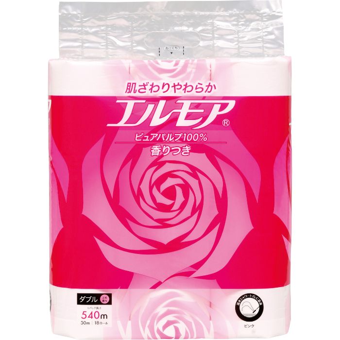 カミ商事 新エルモア18Rダブルピンク花の香り 30m×18R
