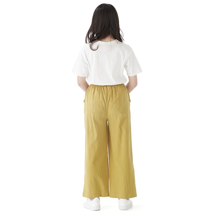 綿ワッシャーパンツ 300 マスタード LLの説明画像2