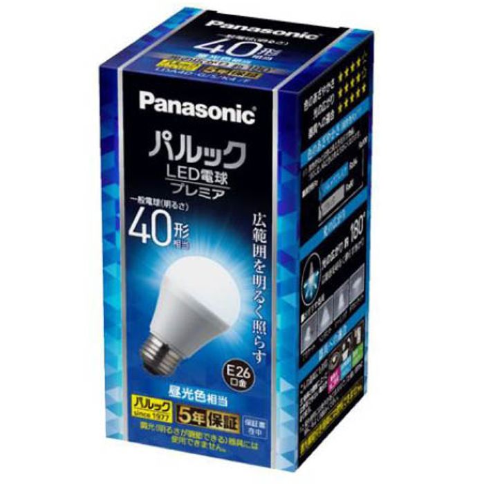 パナソニック パルックLED電球プレミア広配光タイプ LDA4DGSK4Fの通販 ...