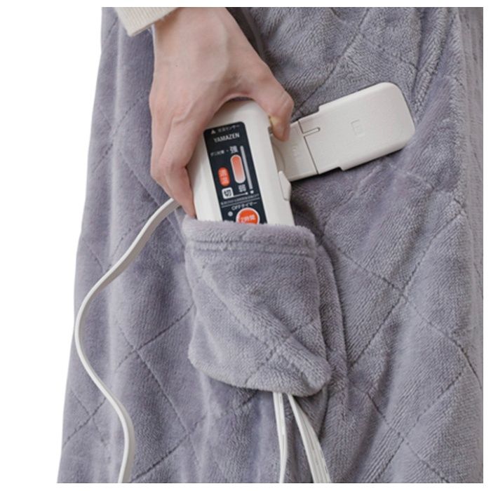 YAMAZEN 着る毛布くるみケット YAPP-401ACの説明画像4