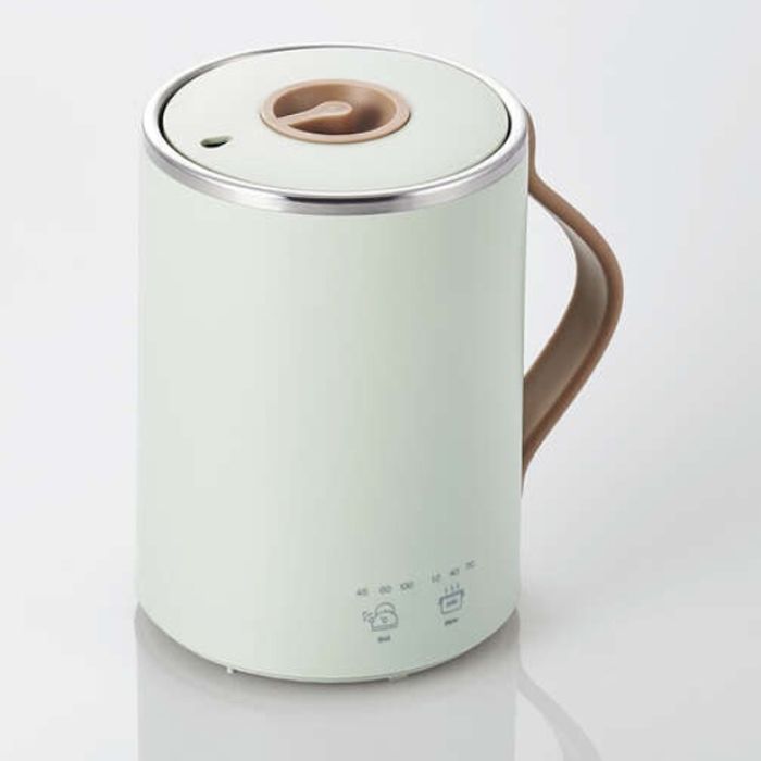 エレコム(ELECOM) マグカップ型電気なべ Cook Mug HAC-EP02GR
