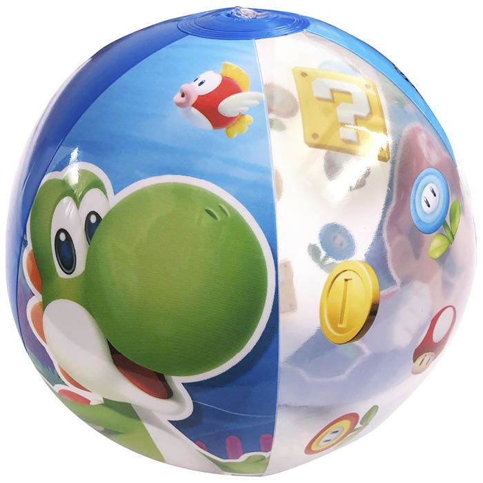 スーパーマリオ ビーチボール40cm MBS-1015A-BLEの説明画像2