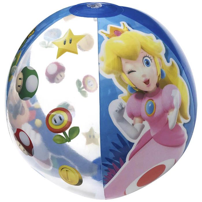 スーパーマリオ ビーチボール40cm MBS-1015A-BLEの説明画像3