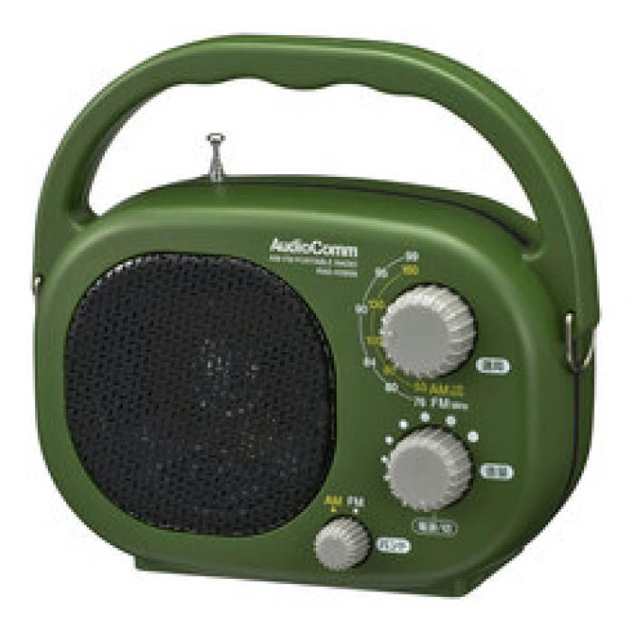屋内・屋外兼用防水ラジオ YR-M200