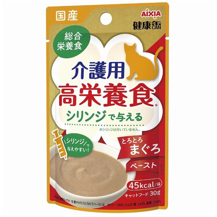 アイシア 健康缶パウチ介護用高栄養食シリンジ鮪 30g