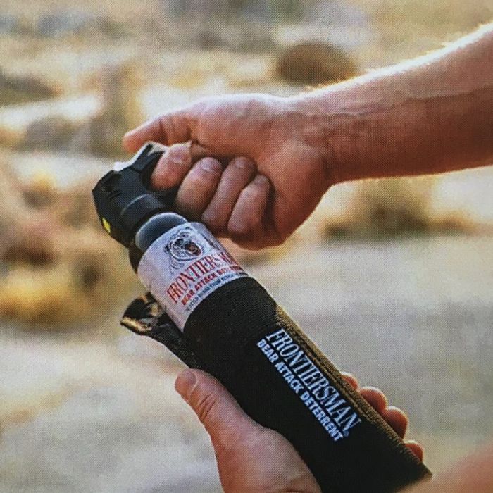 フロンティアーズマン熊撃退スプレー 258gの説明画像3