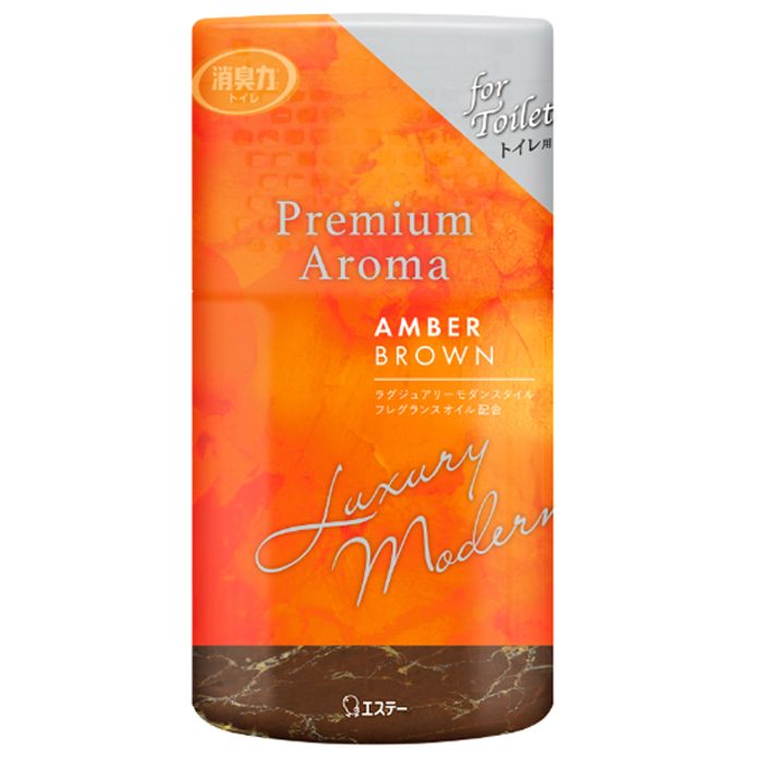 トイレの消臭力Premium Aroma プレミアムアロマトイレ用 アンバーブラウン
