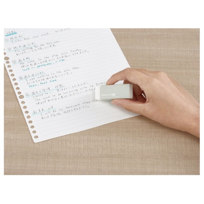 コクヨ(KOKUYO) きれいに消えてなめらかに書ける B5 B罫 ルーズリーフ ドット入り罫線 100枚 ノ-K836BTの説明画像3