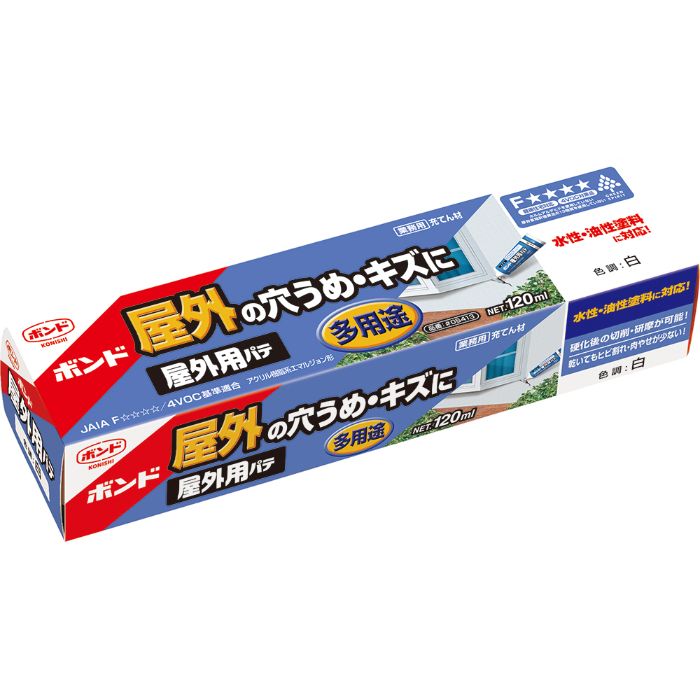 コニシ ボンド屋外用パテ 120ml 05413