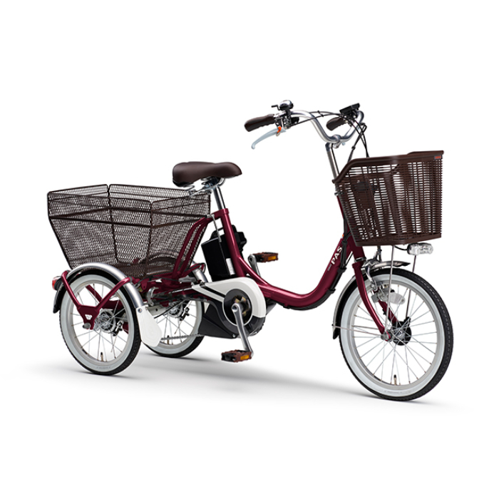 YAMAHA(ヤマハ)　PAS ワゴン 15.8Ah　ルビーレッドの説明画像2