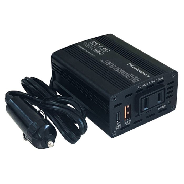 カシムラ DC/ACインバーター300W KD-263の説明画像2