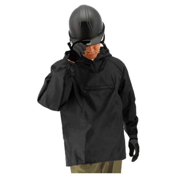 NKR-008　ワーキングヤッケ ブラック　L