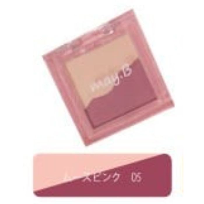 May.B(メイビ) mバイカラーアイシャドウ ムースピンク