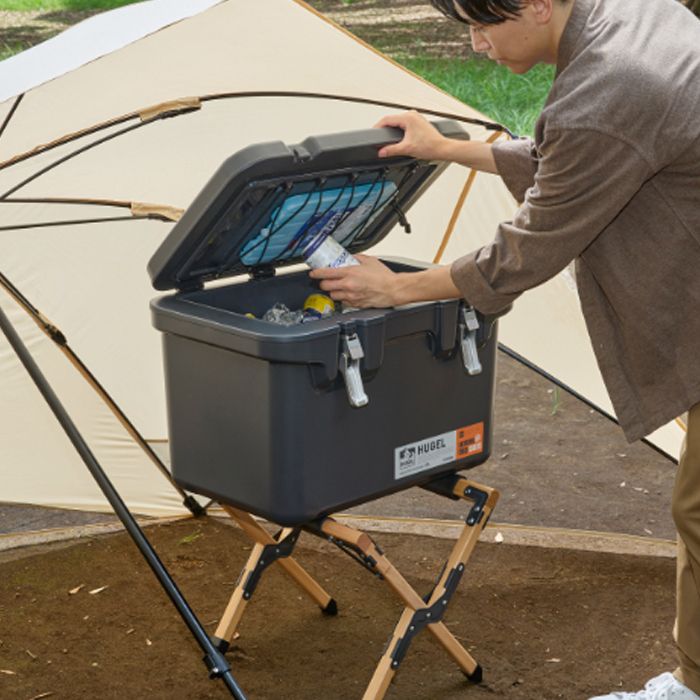 アイリスオーヤマ HUGEL 真空断熱クーラーボックス 40L VITC-40の説明画像3