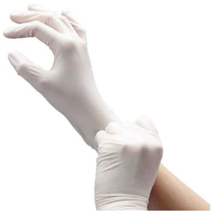 ナフコ 天然ゴムディスポM 100枚 CN401Mの説明画像2