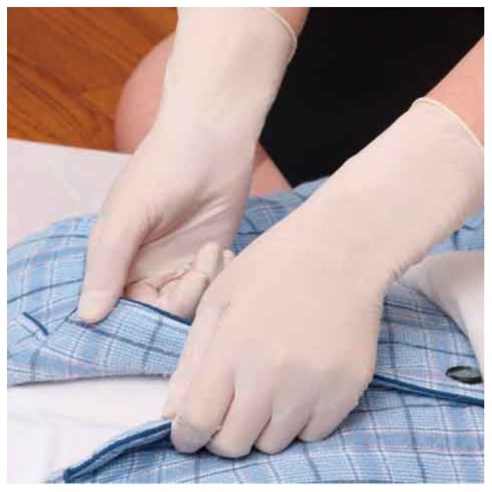 ナフコ 天然ゴムディスポM 100枚 CN401Mの説明画像4