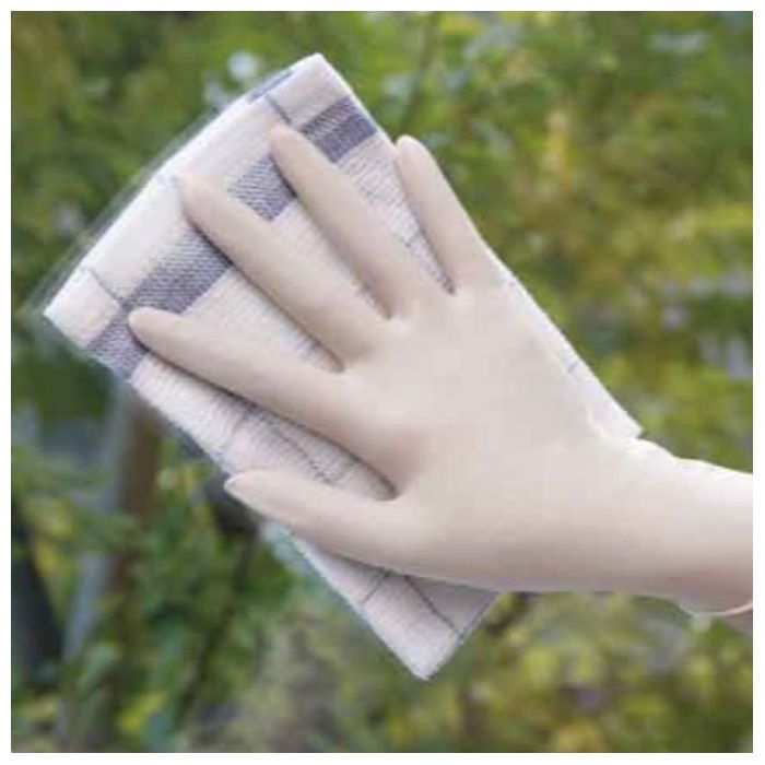 ナフコ 天然ゴムディスポM 100枚 CN401Mの説明画像5