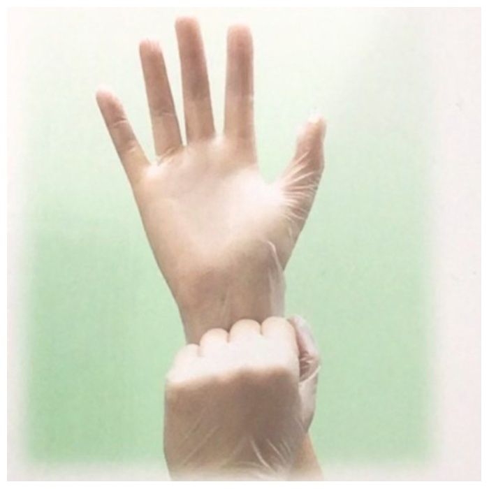 ナフコ ビニールディスポ S 100枚 CN410Sの説明画像2