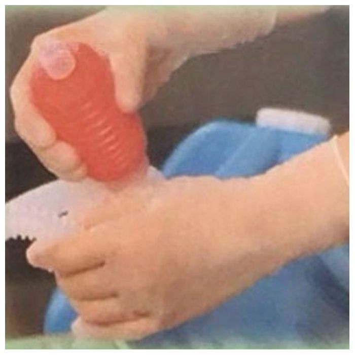 ナフコ ビニールディスポ S 100枚 CN410Sの説明画像5