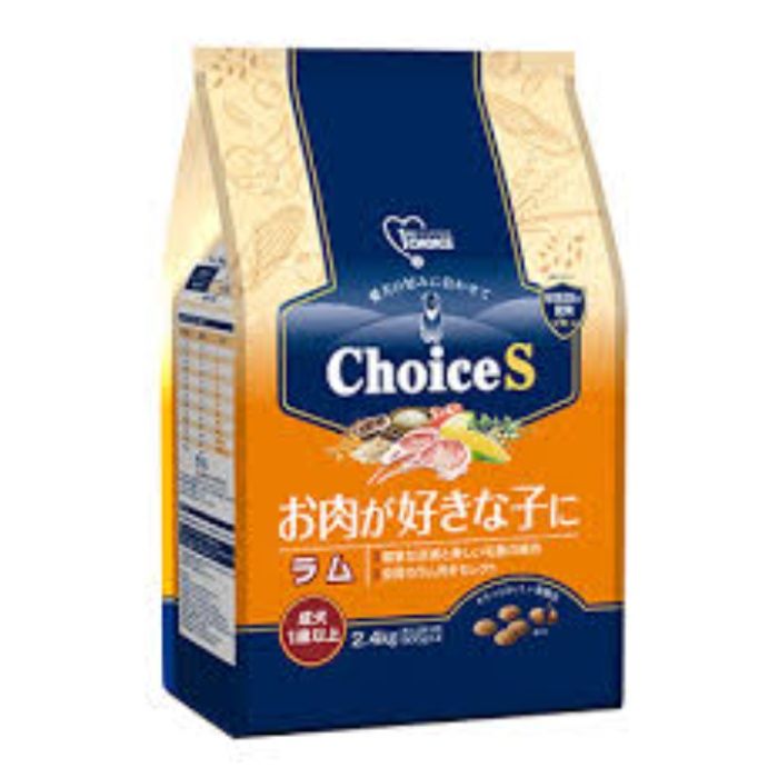 アース・ペット ファーストチョイス ChoiceS お肉が好きな子に 成犬1歳以上 ラム 2.4kg