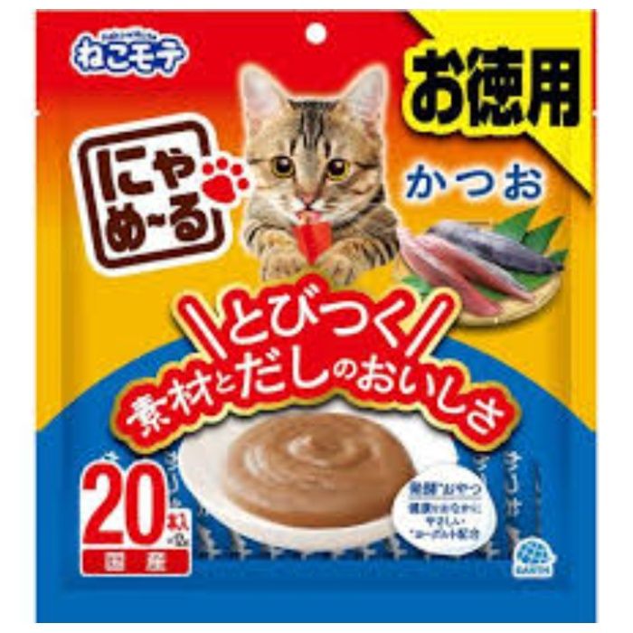 アース・ペット ねこモテ にゃめーる かつお 12g×20本