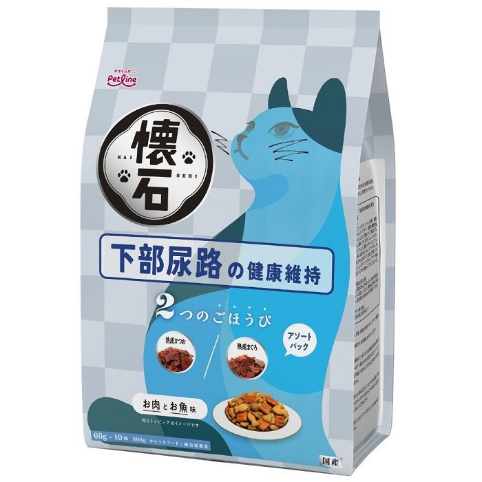 ペットライン 懐石 2つのごほうび 下部尿路の健康維持 600g