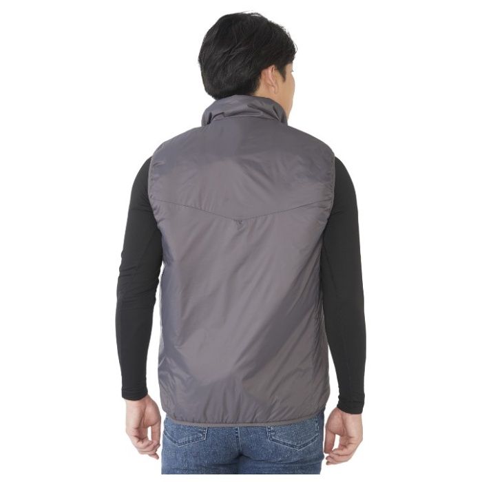 断熱スタンドベスト NF-266 チャコール LLの説明画像2