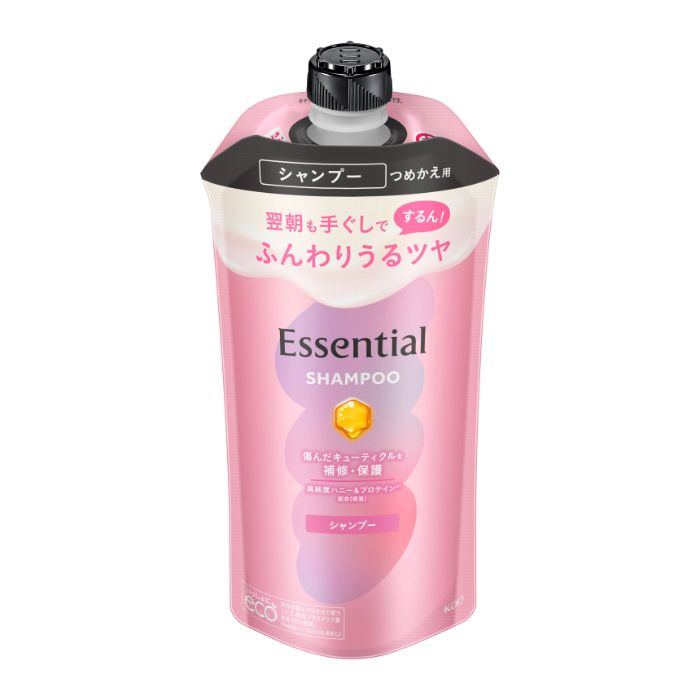 花王 エッセンシャル ふんわりうるツヤ シャンプー 詰替 300ml