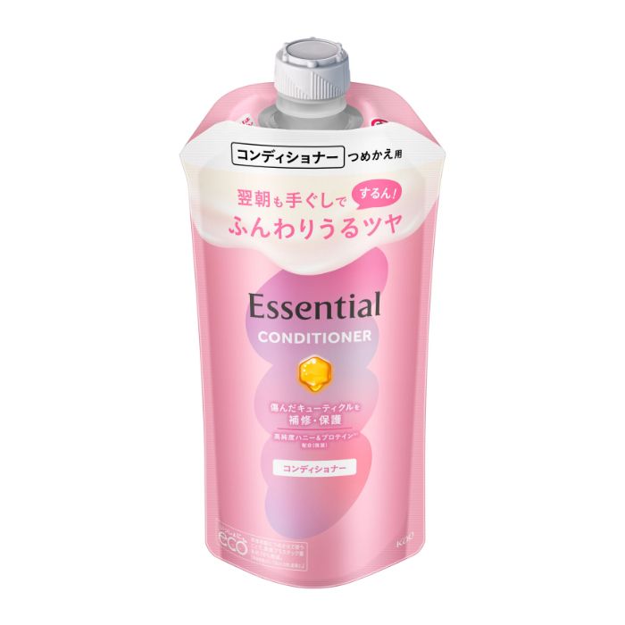 花王 エッセンシャルふんわりうるツヤ コンディショナー 詰替 300ml