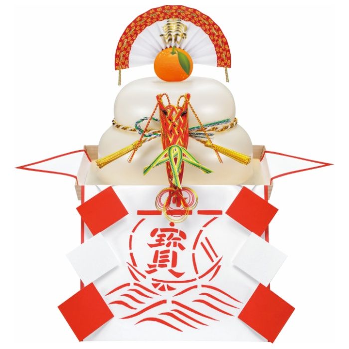 サトウ サトウの鏡餅 まる餅入り 1980gの説明画像2