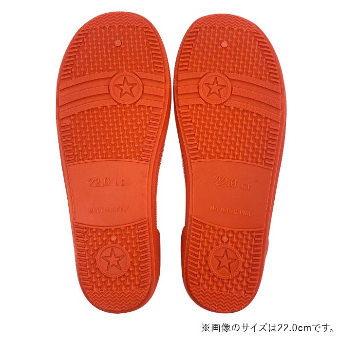 バレーシューズ(上履き) レッド 20.0cmの説明画像2