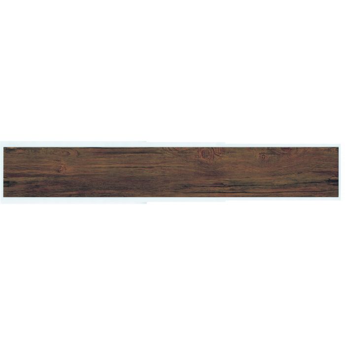 全備 粘着剤付き塩ビタイル デコウッド 150×1000×2mm チーク