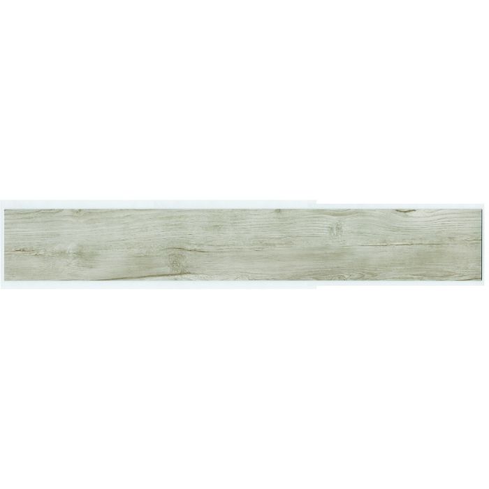 全備 粘着剤付き塩ビタイル デコウッド(バラ) 150×1000×2mm ホワイト