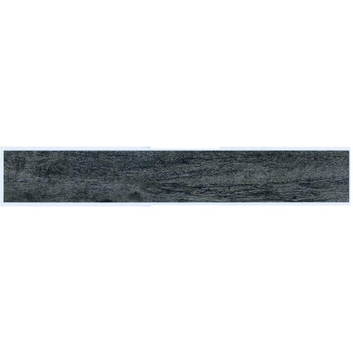 全備 粘着剤付き塩ビタイル デコウッド(バラ) 150×1000×2mm チャコールBE