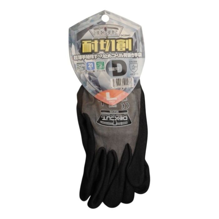 極薄手耐切創手袋 DC21HG　L