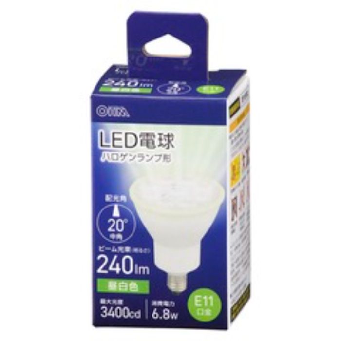 オーム電機 LED　ハロ　E11　6.8W　N　20 LDR7N-M-E11　5