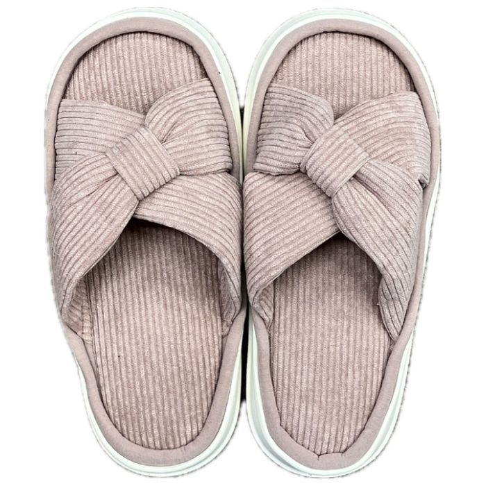 シュシュ ピンク Mサイズ スリッパの説明画像2