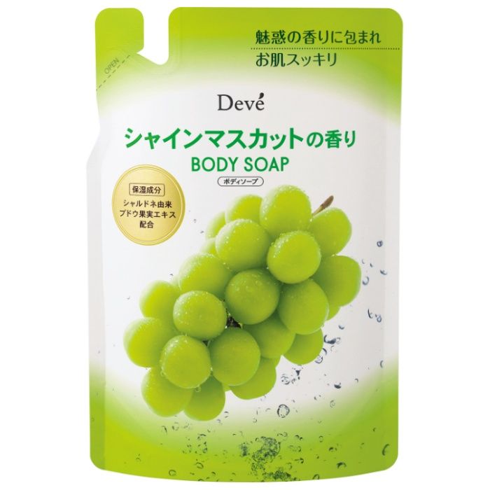 熊野油脂 ディブ ボディソープ 詰替シャインマスカット350ml