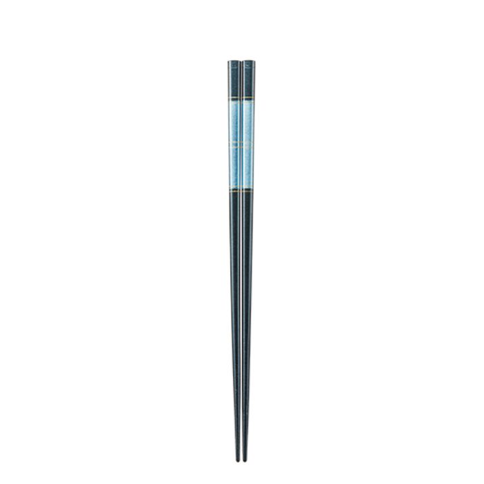 箸 風琳 青 食器洗浄機対応 23cm