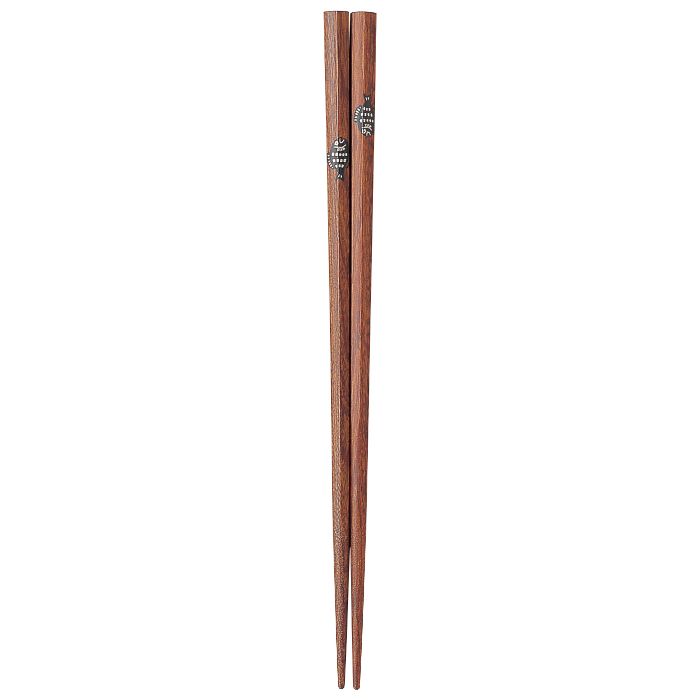 六角箸 しま鯛ポイント柄 20.5cm