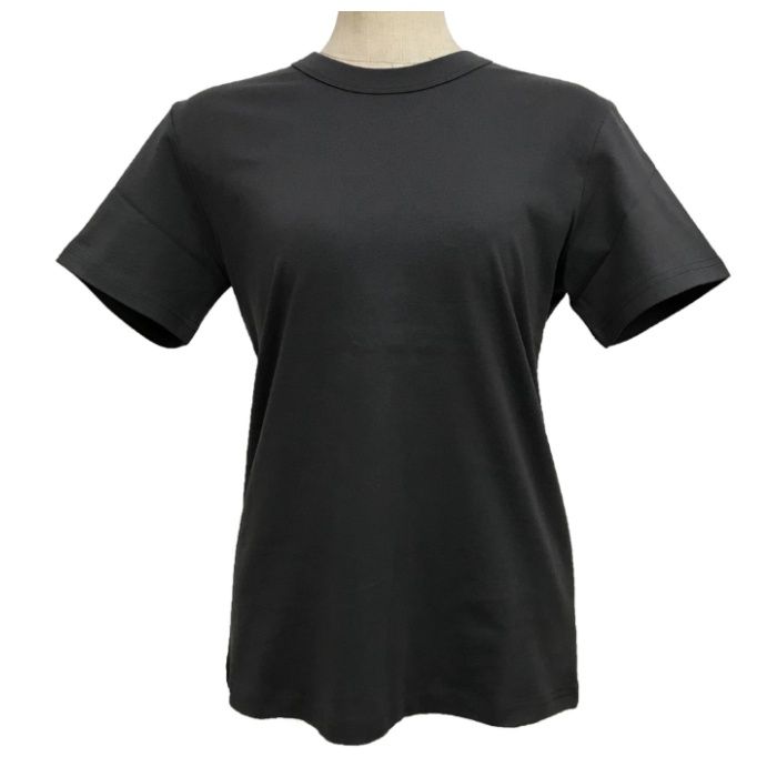 Lコットン半袖クルーネックTシャツ チャコール　M　NS003CHM