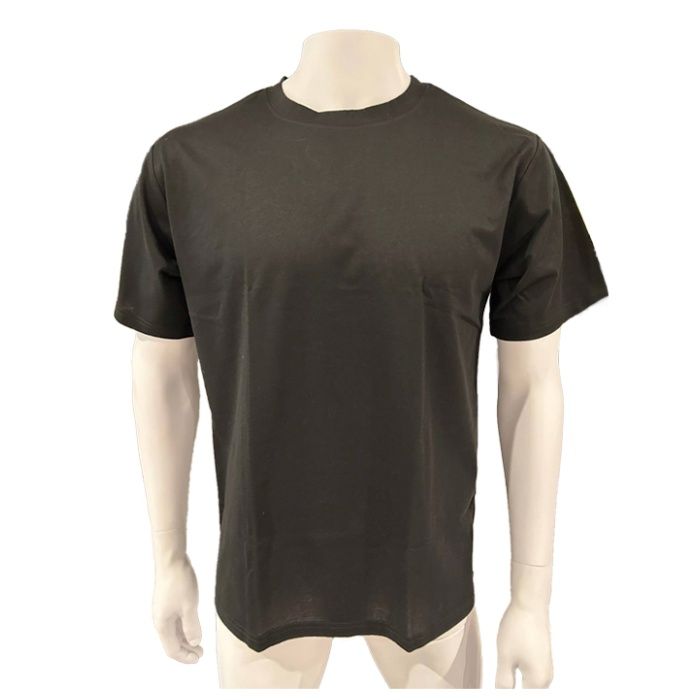 疲労軽減 半袖Tシャツ ブラック M 1429